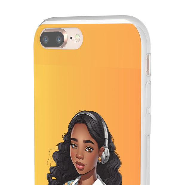 Brown Skin Girl Flexi Cases