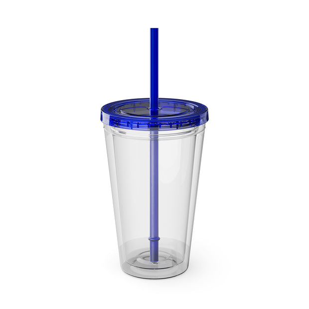 BOO Sunsplash Tumbler with Straw, 16oz