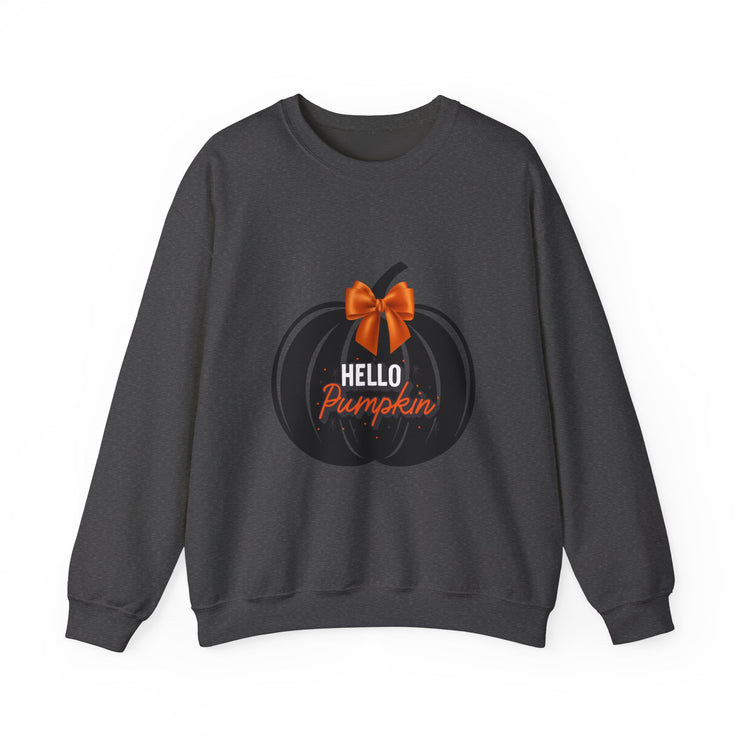 Hello Pumpkin Unisex Heavy Blend™ Crewneck Sweatshirt