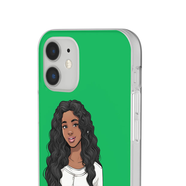 Brown Skin Girl Flexi Cases