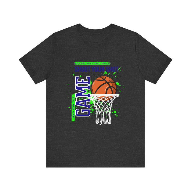 Shoot your shot Unisex Jersey Short Sleeve Tee