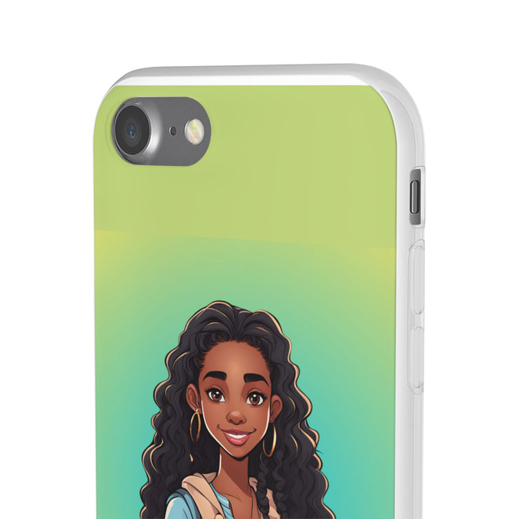 Brown Skin Girl Flexi Cases