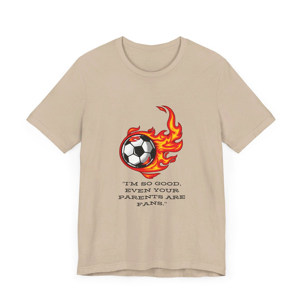 Soccer-3 Unisex Jersey Short Sleeve Tee