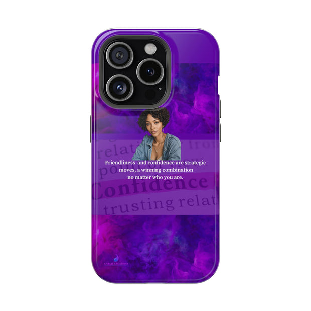 Confidence Woman Impact-Resistant Cases