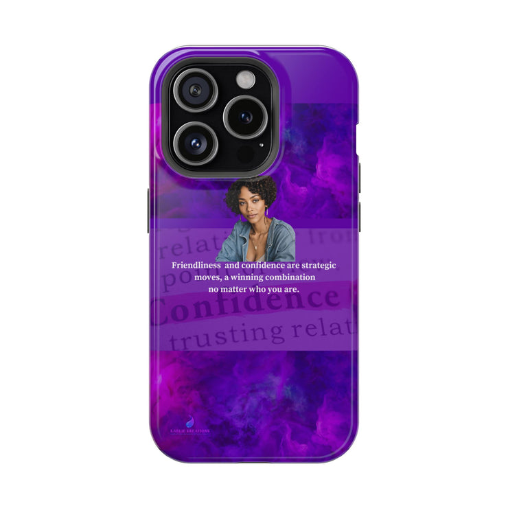 Confidence Woman Impact-Resistant Cases