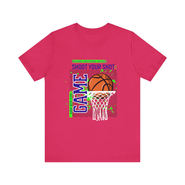 Shoot your shot Unisex Jersey Short Sleeve Tee