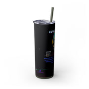 Millennials Skinny Tumbler with Straw, 20oz