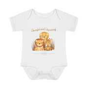 Lion Infant Baby Rib Bodysuit