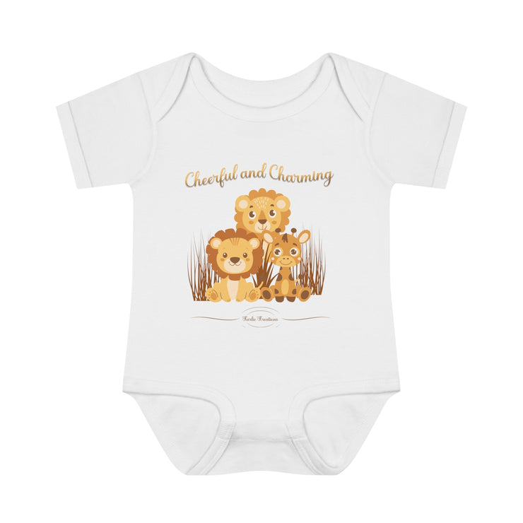 Lion Infant Baby Rib Bodysuit