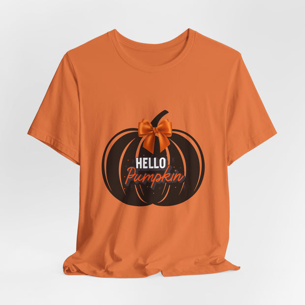 Hello Pumpkin Unisex Jersey Short Sleeve Tee