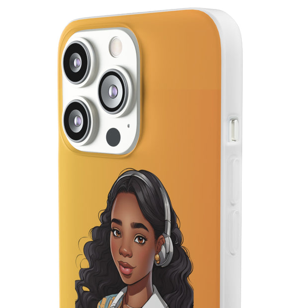 Brown Skin Girl Flexi Cases