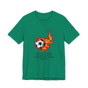 Soccer-3 Unisex Jersey Short Sleeve Tee