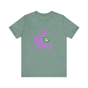 Soccer-2 Unisex Jersey Short Sleeve Tee