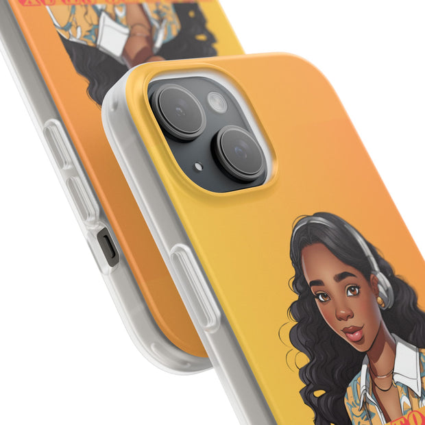 Brown Skin Girl Flexi Cases