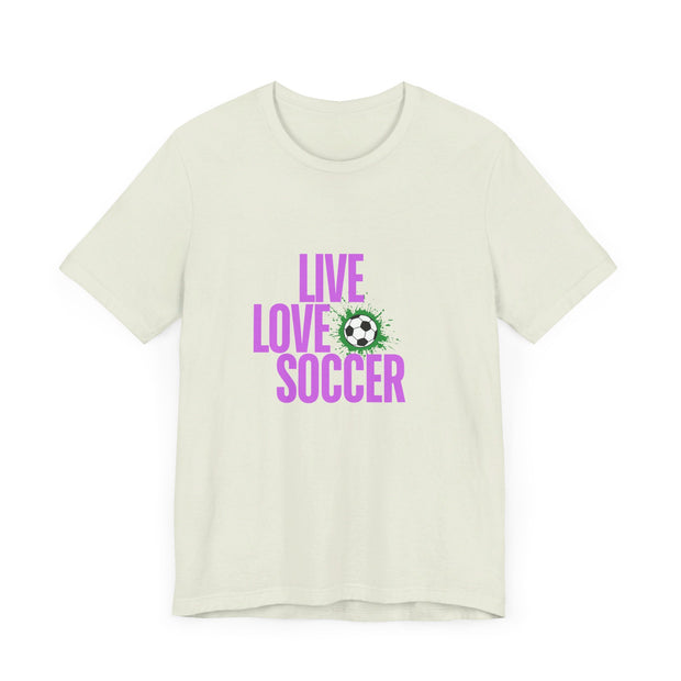 Soccer-2 Unisex Jersey Short Sleeve Tee