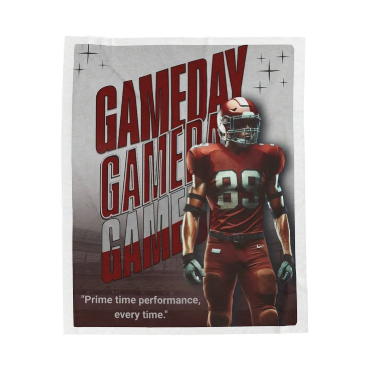 Game day Velveteen Plush Blanket