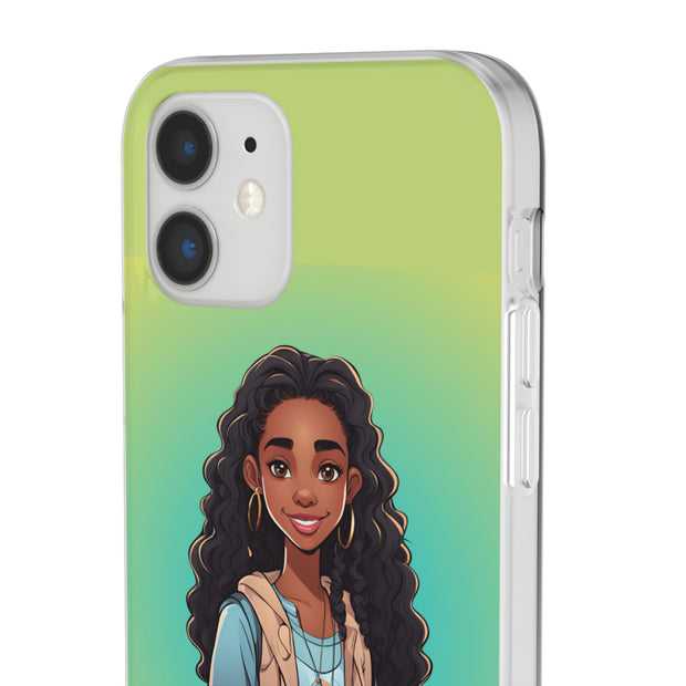 Brown Skin Girl Flexi Cases