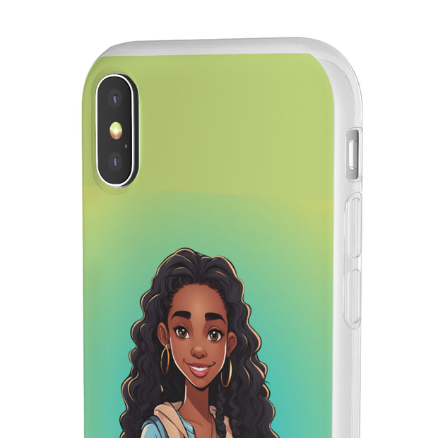 Brown Skin Girl Flexi Cases