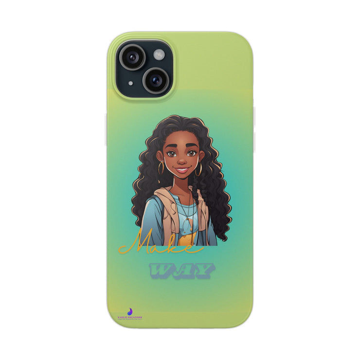 Brown Skin Girl Flexi Cases