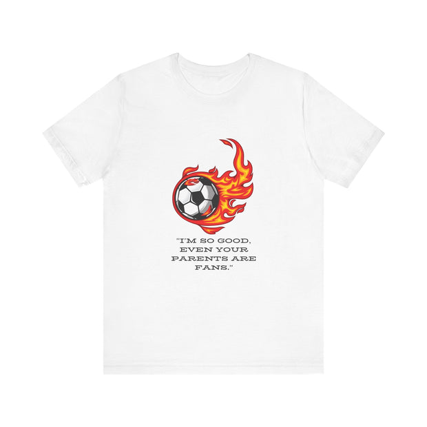 Soccer-3 Unisex Jersey Short Sleeve Tee