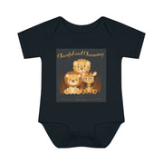 Lion Infant Baby Rib Bodysuit