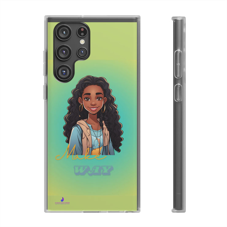 Brown Skin Girl Flexi Cases