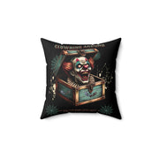 Clowning Around Spun Polyester Square Pillow