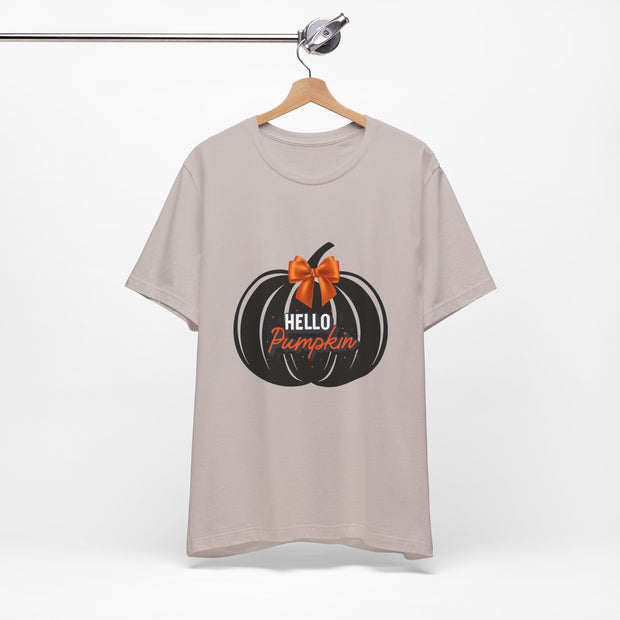 Hello Pumpkin Unisex Jersey Short Sleeve Tee