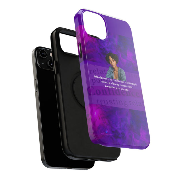 Confidence Woman Impact-Resistant Cases