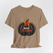 Hello Pumpkin Unisex Jersey Short Sleeve Tee