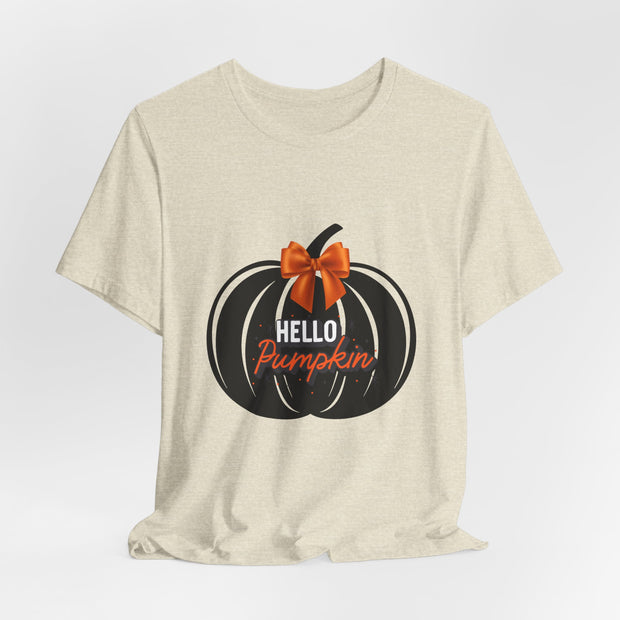 Hello Pumpkin Unisex Jersey Short Sleeve Tee