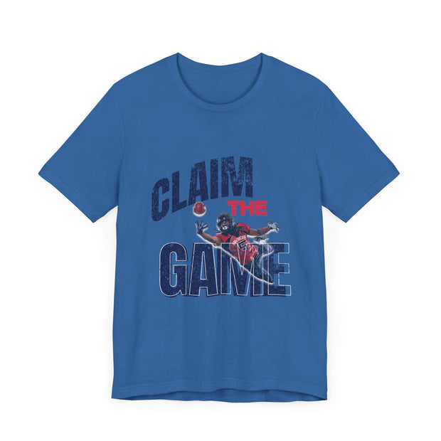 Claim the game Unisex Jersey Short Sleeve Tee