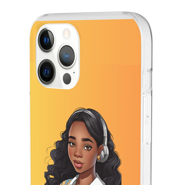 Brown Skin Girl Flexi Cases