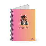 Brown Skin Spiral Notebook - Ruled Line