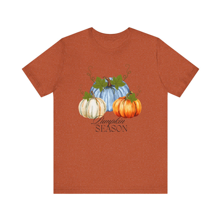 Pumpkin Season Unisex Jersey Short Sleeve Tee