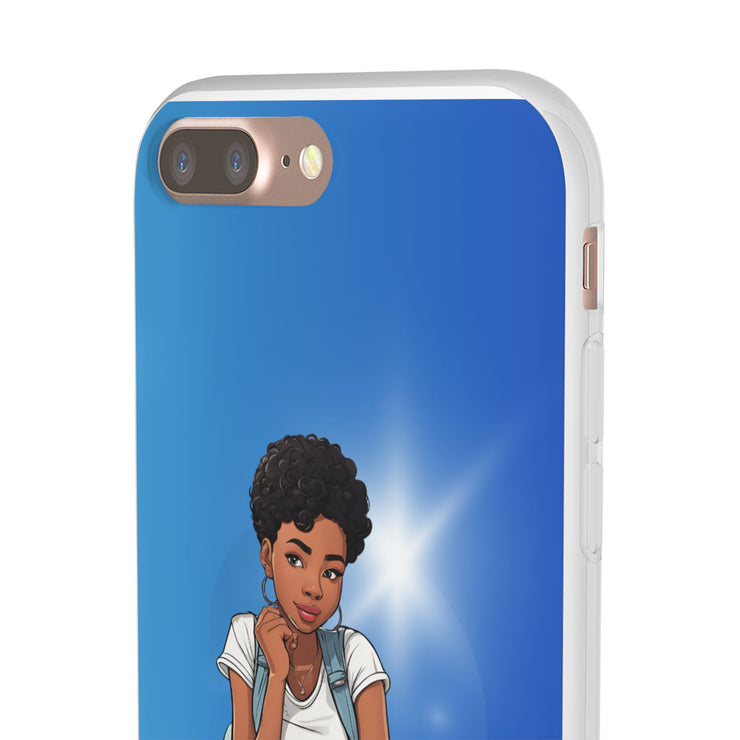 Brown Skin Girl Flexi Cases