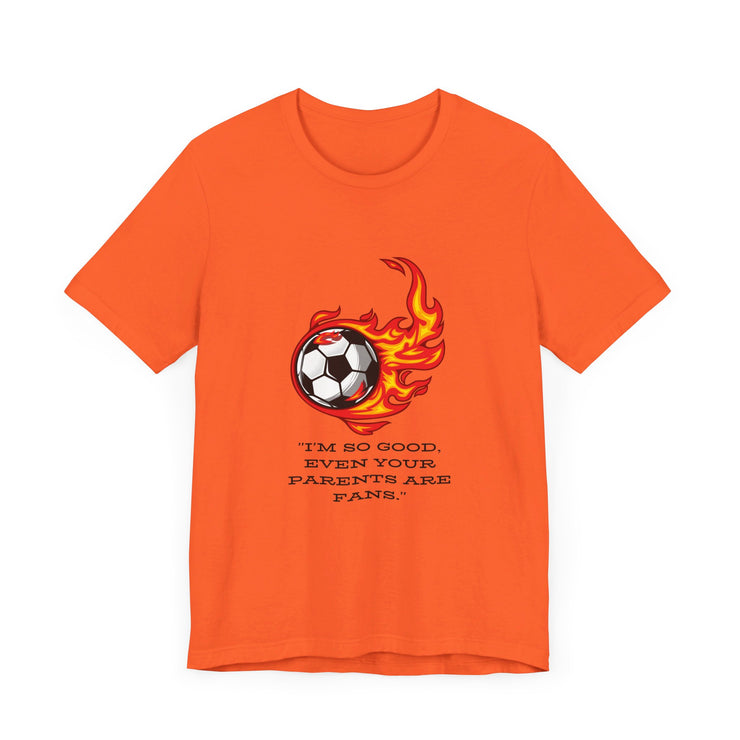 Soccer-3 Unisex Jersey Short Sleeve Tee