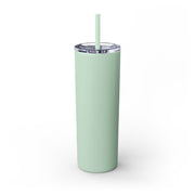 Dunk it Skinny Tumbler with Straw, 20oz