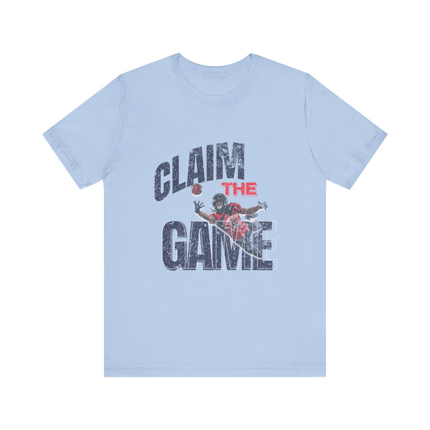 Claim the game Unisex Jersey Short Sleeve Tee