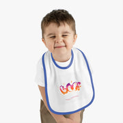 Boo-2 Baby Contrast Trim Jersey Bib