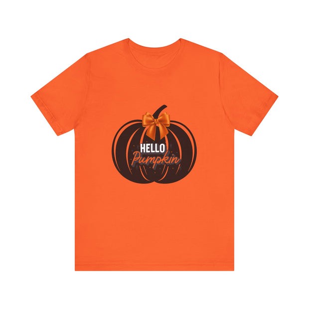 Hello Pumpkin Unisex Jersey Short Sleeve Tee