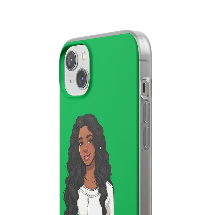 Brown Skin Girl Flexi Cases