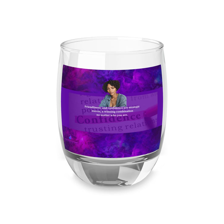 Confidence Women Whiskey Glass