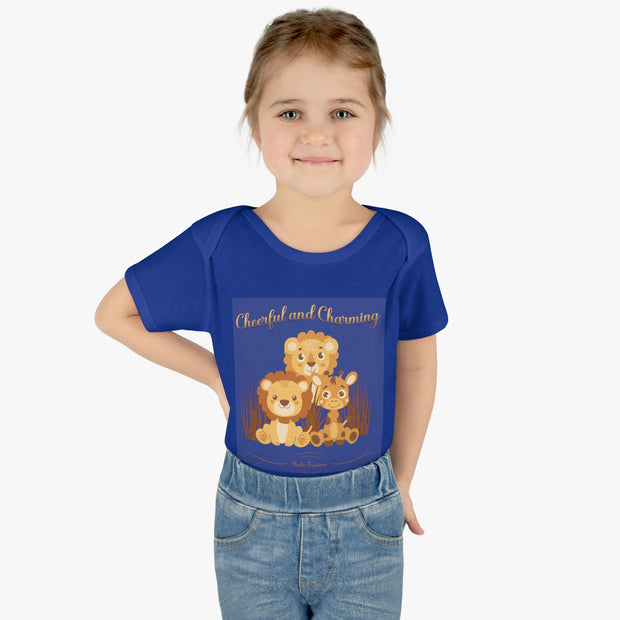 Lion Infant Baby Rib Bodysuit