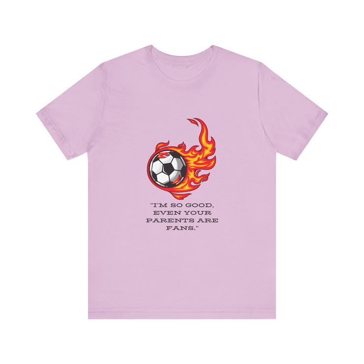 Soccer-3 Unisex Jersey Short Sleeve Tee