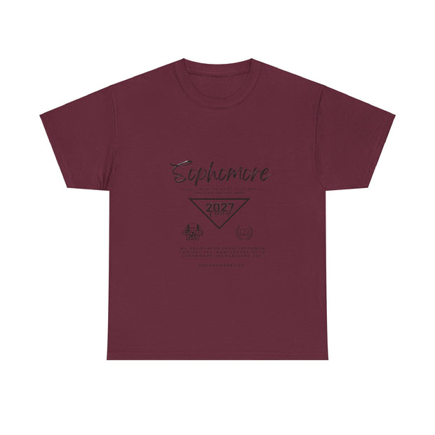 Sophomore Unisex Heavy Cotton Tee