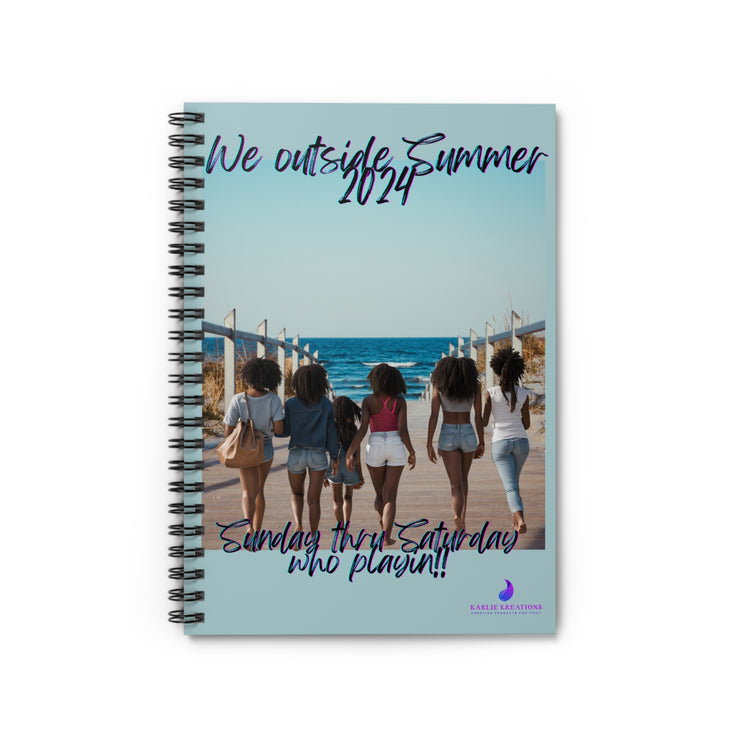 Summer 2024 Spiral Notebook - Ruled Line