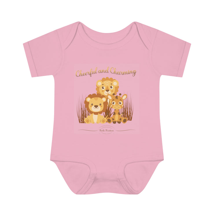 Lion Infant Baby Rib Bodysuit