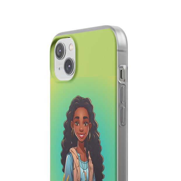 Brown Skin Girl Flexi Cases