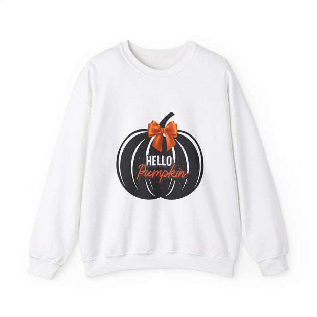 Hello Pumpkin Unisex Heavy Blend™ Crewneck Sweatshirt